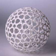 Islamic Christmas Ball Christmas Balls Prints 3d Printing Art