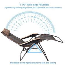 The amazonbasics padded zero gravity chair is available in blue and designed to fit in with any exterior furniture. Zero Gravity Chair Oversized Padded Folding Patio Lounge Chair Hammock Town