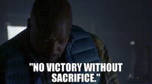 The means by which we achieve victory are as important as the victory itself. Yarn No Victory Without Sacrifice Designated Survivor 2016 S01e17 The Ninth Seat Video Gifs By Quotes 9d2b446d ç´—
