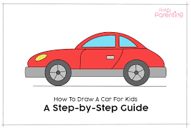 Easy step by step slowly drawing on how to draw car, you can pause the video at every step to follow the steps of drawing carefully and you can enjoy with co. How To Draw A Car A Step By Step Guide With Pictures