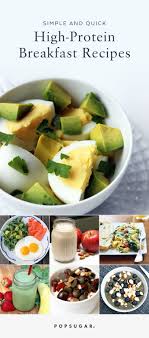 21 High Protein Breakfasts That Barely Take Any Time To Prepare Quick Breakfast Recipes High Protein Breakfast Recipes Quick High Protein Breakfast