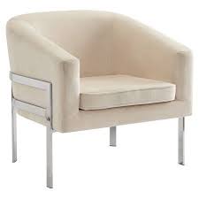 Coaster Home Furnishings 902535 Accent Chair Null Cream Walmart Com Contemporary Accent Chair Barrel Chair Stylish Accent Chairs