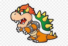 The game follows the aesthetic style of its predecessor. Bowser Paper Mario Bowser Hd Png Download 640x640 455518 Pngfind