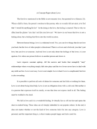 Share & embed concept paper sample. A Concept Paper About Love