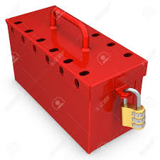 Download 3d Red Locked Box With Golden Padlock On White Background Stock Photo Picture And Royalty Free Image Image 27463776 PSD Mockup Templates