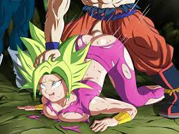 bulldog position doggy style dragon ball dragon ball super female  female saiyan fusion kefla legendary super saiyan muscular muscular male  potara earrings sex son goku soul-z straight super saiyan