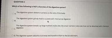 Solved Question 2 Which Of The Following Is Not A Function Chegg Com