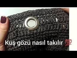 Orgu Cantalara Kus Gozu Nasil Takilir Kendi Kusgozunu Kendin Yap Diy Crochetbag Youtube 2020 Canta Orgu Cantalar
