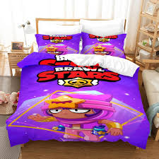 Housse Couette Brawl Stars Default Sandy Housse De Couette Parure De Lit Cadeaux Filles In 2020 Bed Blanket Comforters