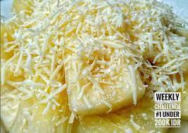 Singkong keju adalah makanan/jajanan mengandung karbohidrat biasa juga sebagai makanan pokok pengganti. Singkong Keju Png Masukan Isian Cokelat Dan Keju Lalu Gulung