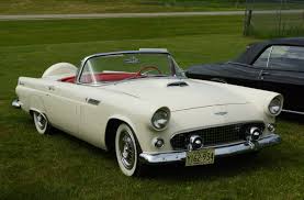 Image result for Colonial White 1956 Thunderbird