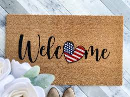 American Flag Welcome