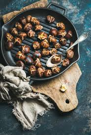 La Selection Chataignes Et Noisettes Marrons Grilles Fruits Et Legumes De Saison Recette Gourmande