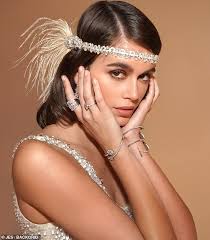 Kaia Gerber radiates 1920s glamour to play Daisy in AIDS benefit table read  of The Great Gatsby