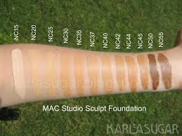 Mac Studio Sculpt Foundation Swatches Photos Reviews