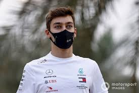 George russell accuses valtteri bottas of lacking respect for the dangers of formula 1 after crashing in the williams' russell said he had questioned whether mercedes' bottas would have defended. George Russell Wearing Small Boots To Fit Into Mercedes F1 Car