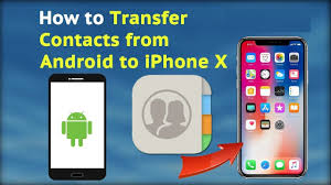 How To Transfer Contacts From Android To Iphone Ios 11 Ios 10 Iphone Android Ios 11