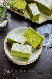 Ida S Homemade Pandan Butter Cake Kue Mentega Makanan Fotografi Makanan