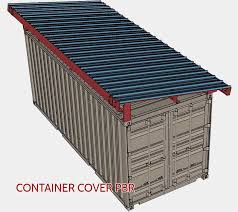 Podroof Shipping Container Roof Kits By Shield Container House Shipping Container Shipping Container Workshop