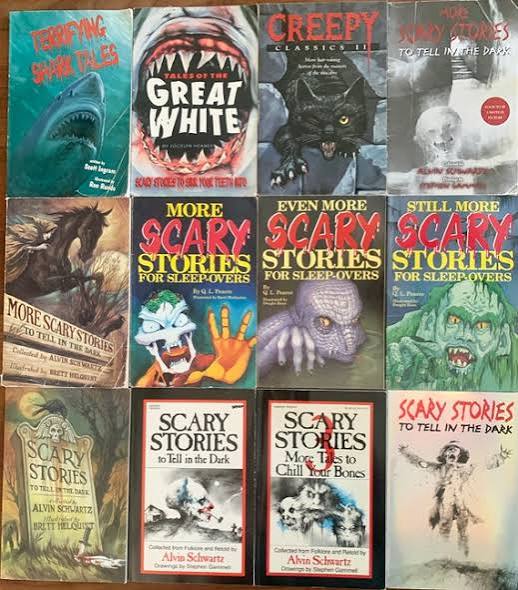 Vintage Scary Stories to Tell in the Dark - Children's Horror - Etsy