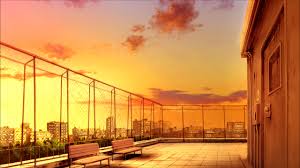 We hope you enjoy our growing collection of hd images to use as a background or home screen for. Anime Landscape Anime School Rooftop Sunset Background
