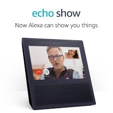Echo Show Brings You Everything You Love About Alexa And Now She Can Show You Things Watch Video Flash Briefings Amazo Amazon Alexa Alexa Echo Smart Speaker