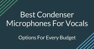 best condenser microphones for voice recording for every