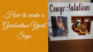 Easy cricut mother's day flower go looking for leprechauns in this magical unicorn st. Cricut Tutorial How To Make A Graduation Yard Sign Youtube
