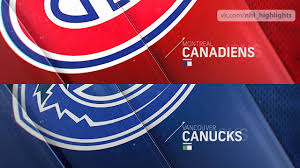 Watch live on television and online on saturday at 7 p.m. Montreal Canadiens Vs Vancouver Canucks Jan 21 2021 Highlights Youtube