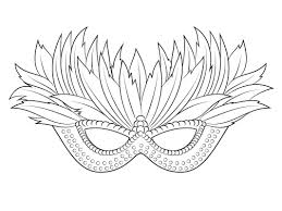 When we think of october holidays, most of us think of halloween. Venetian Mardi Gras Mask Coloring Page Free Printable Coloring Pages For Kids