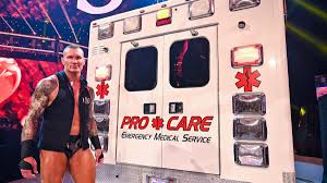 Photos Mcintyre Orton Brutalize Each Other In Wwe Title Ambulance Match Randy Orton Wwe Wwe Randy Orton