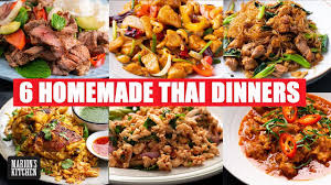 When planning the menu for your thai fest, remember that thai meals do not feature one main dish. 6 Thai Dinners You Can Make At Home Quarantine Cooking Stayhome Withme Marion S Kitchen Youtube