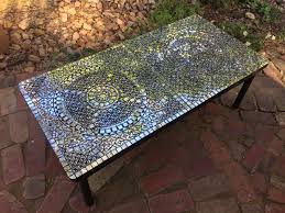 Mosaic Coffee Table From Www Parsleyart Com Au Mosaic Coffee Table Mirror Mosaic Mosaic Art
