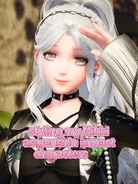 Styling Your Nikki as Genshin Impact Characters