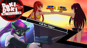 Monika VS. MC (DDLC Vigilante Chp 3 MOD) FULL - YouTube