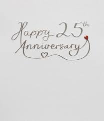 Today silver is one of the two most known anniversary symbols (for a full list click here). Silver Wedding Anniversary Cards Cloudberry Gifts