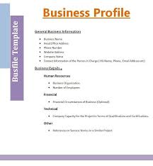 In word for example, click word template. Business Profile Template Business Plan Template Word Business Profile Business Plan Template