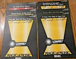 Details About Lowrey Magic Of Music Collection 6 Music Lessons Speller Chart Practice Keyboard