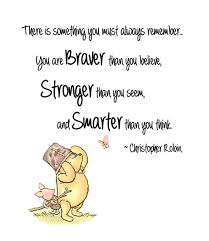 Maybe you would like to learn more about one of these? Winnie The Pooh Braver Than You Believe And Stronger Than You Etsy Pooh Quotes Thinking Quotes Over Thinking Quotes
