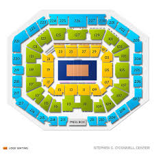 stephen c oconnell center 2019 seating chart