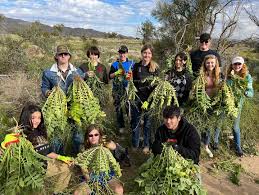 WTMC steward & #DesertDefenders Team Leader, Jim Hoffmann, recently visited  Canyon View High School to meet with the #FFA to give short presentations 