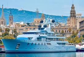 The third richest Russian man's 85m yacht Pacific spotted in Barcelona -  Yacht Harbour