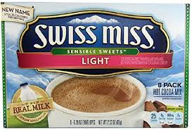 Amazon Com Swiss Miss Sensible Sweets Light Hot Cocoa Mix 8 Count 2 32 Oz Grocery Gourmet Food