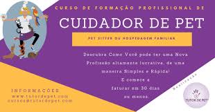 Instant access to the best pet sitters in your area. Curso De Formacao Profissional De Cuidador De Pet Pet Sitter Ou Hospedagem Familiar Sympla