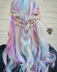 28 Rainbow Hair Colors Ideas Denizkizi Saci Boyali Sac Muhtesem Sac Modelleri