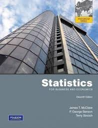 Download Pdf Statistics For Business And Economics International Edition 11th Eleventh Edition By Mcclave James T Business And Economics Economics E Book