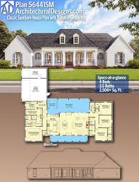 Plan 56441sm Classic Southern House Plan With Balance And Symmetry House Plans Farmhouse Southern House Plan Dream House Plans