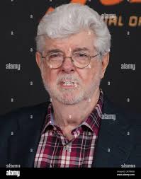George Lucas arrives at the premiere of "Indiana Jones and the Dial of  Destiny," Wednesday, June 14, 2023, at El Capitan Theatre in Los Angeles.  (Photo by Jordan Strauss/Invision/AP Stock Photo -