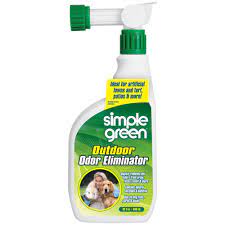 Removing the dog urine smell from carpets. Simple Green 32 Oz Outdoor Odor Eliminator 2010000615335 The Home Depot