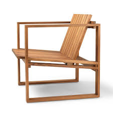 Bk11 Bodil Kjaer Carl Hansen Contemporary Modern Danish Designer Outdoor Wooden Wood Lounge Chair Teak Lounge Chair Outdoor Chairs Teak Dining Chairs